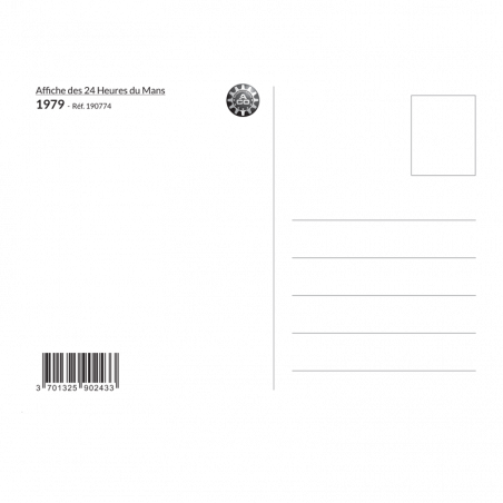Carte Post Aff 24h 1979